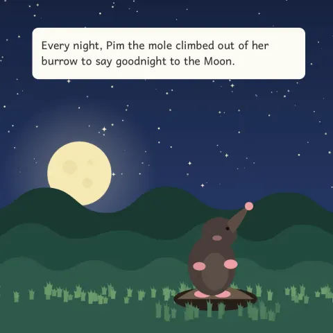Picture books: an inside page